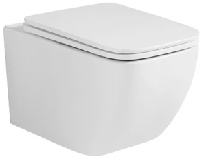 Подвесной унитаз Grossman Thin Rim GR-5603S безободковый с крышкой Soft Close