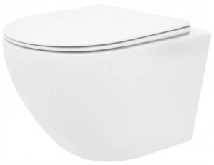 Подвесной унитаз Rea Carlo Rimless C2761