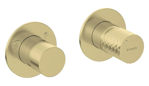 Смеситель встраиваемый Deante Silia Hexa Gold BR BHS R46P (2 функции)
