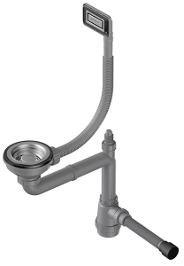Сифон для мойки Omoikiri WK-1-UN-IN