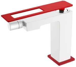 Смеситель для биде Boheme Q 146-CRR Chrome Red