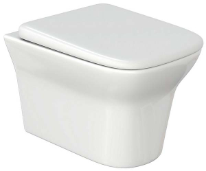 Подвесной унитаз Cerutti Ami CT8780 безободковый с крышкой SoftClose