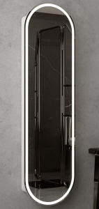Шкаф-зеркало Континент Elmage White LED 160