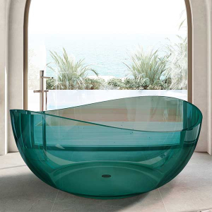 Ванна из полиэфирной смолы Abber Kristall AT9705Aquamarin