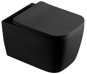 Подвесной унитаз Gid Tr2140Bm с сиденьем Soft Close