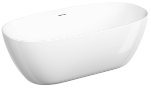 Акриловая ванна Sancos Oval, 170х80