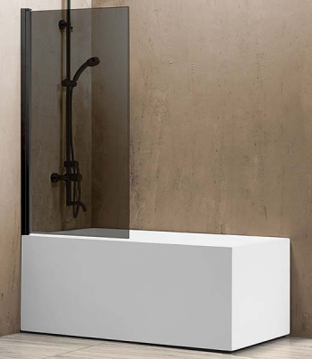 Душевая шторка на ванну Vincea VSB-11800CGB