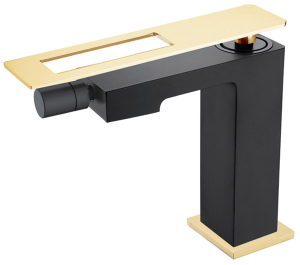 Смеситель для биде Boheme Q 146-BG Black Gold