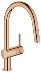 Смеситель для кухонной мойки Grohe Minta 32321DA2 / 32321DL2 с выдвижным изливом
