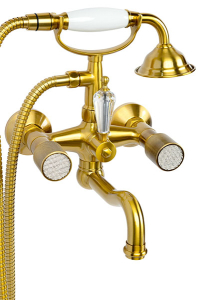 Смеситель для ванны Boheme Royal Crystal 313-Royal/CRST