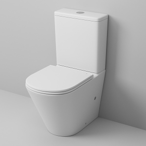 Напольный унитаз Grossman GR-4450S / GR-4450МS безободковый с крышкой Slim