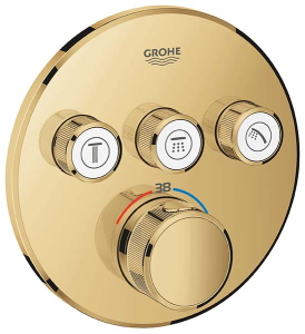 Смеситель встраиваемый Grohe Grohtherm SmartControl 29121GL0 / 29121GN0 термостатический
