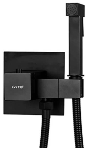 Смеситель встраиваемый Gappo G7207-60 с гигиеническим душем термостатический