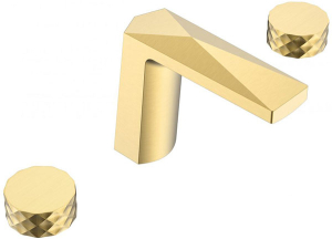 Смеситель для умывальника Boheme Venturo 150-G-DIAMOND Gold / 150-MG-DIAMOND Matt Gold