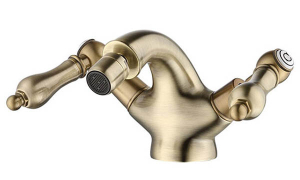 Смеситель для биде Caprigo Adria-classic Metal Edition 03M-530-CRM / 03M-530-VOT