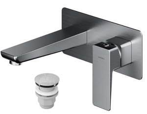 Смеситель встраиваемый Omnires Parma PM7415/1IN (1 функция) с донным клапаном Click Clack