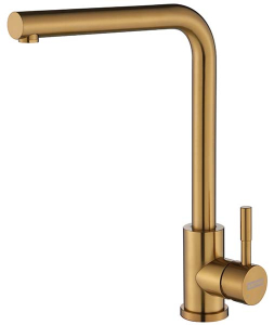 Смеситель для кухонной мойки Arfeka Isis Gold PVD