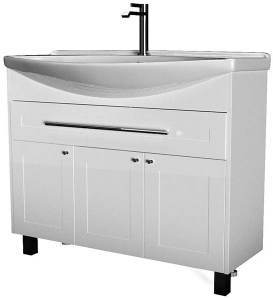 Тумба под умывальник 1Marka Lina Classic New  105Н 1в.я 3д