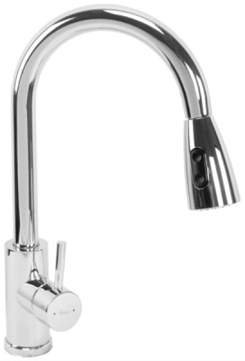Смеситель для кухонной мойки Rea Cross chrom REA-B5310 / nikiel matt REA-B5308