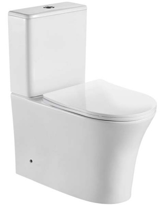 Напольный унитаз Cerutti Adige MW CT9243 / Adige CT7836 безободковый с крышкой Soft Close