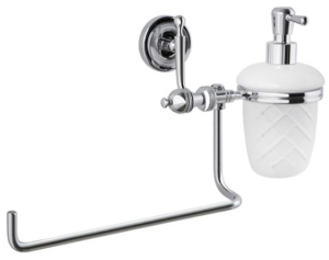 Держатель для полотенец Caprigo Royal 6628 c/c с диспенсером
