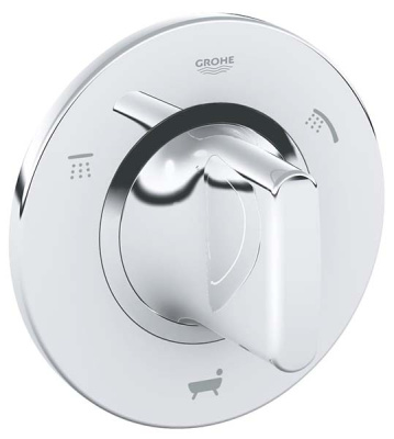Переключатель режимов встраиваемый Grohe Ondus 19448000 (3 функции)