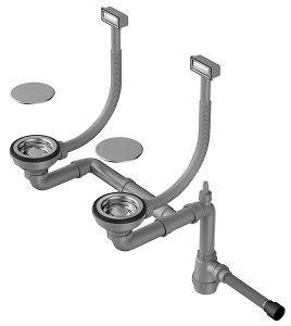 Сифон для мойки Omoikiri WK-2C-IN