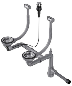 Сифон для мойки Omoikiri WK-2-IN-A