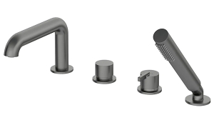 Смеситель на борт ванны Deante Silia Titanium BQS D14M на 4 отверстия