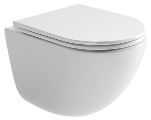 Подвесной унитаз CeramicaNova Vogue Торнадо CN4008T Soft Close
