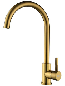 Смеситель для кухонной мойки Arfeka Sirio Gold PVD