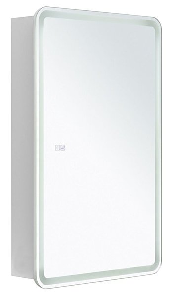 Шкаф-зеркало Aquanet Оптима 50 / 60 Led с подогревом