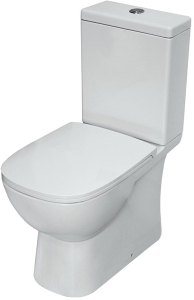 Напольный унитаз Sanita Luxe Quadro Slim (с крышкой SoftClose)