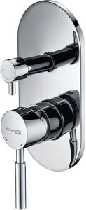 Смеситель скрытого монтажа WasserKraft Main 4141 (2 функции)