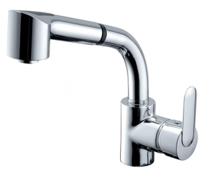 Смеситель для кухонной мойки Armatura Cyrkon 583-214-00 с выдвижным изливом