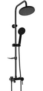 Душевая стойка Rea Luis Black REA-P7005