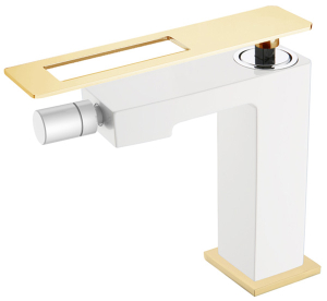 Смеситель для биде Boheme Q 146-WG White Gold