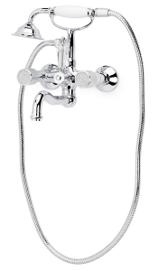 Смеситель для ванны Boheme Royal Crystal 273-Royal/CRST