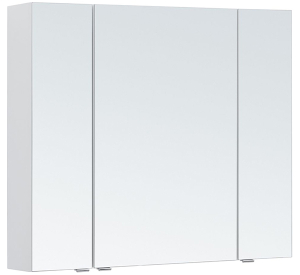 Шкаф-зеркало Aquanet Алвита New 90 / 100 белый матовый