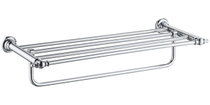 Полка для полотенец с держателем Rose RG1108