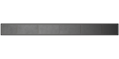 Решетка для душевого трапа Radaway Basic Slim 5R055SB / 5R065SB