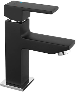 Смеситель для умывальника Ferro Zicco Black BZI2BL