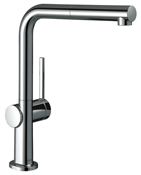 Смеситель для кухонной мойки Hansgrohe Talis M54 72808000 с выдвижным изливом