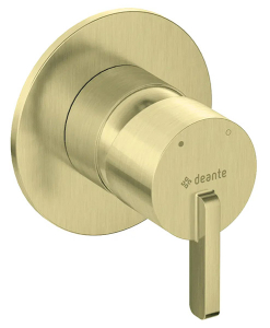 Смеситель встраиваемый Deante Silia Gold BR BQS R44L (1 функция)