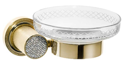 Мыльница Boheme Royal Cristal 10923-G / 10923-G-B