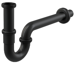 Сифон для умывальника Alcaplast A4320 Black