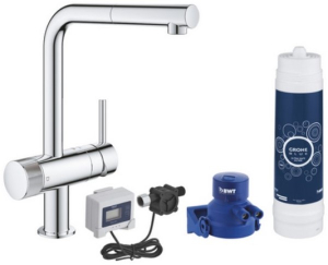 Смеситель для кухонной мойки Grohe Blue Pure Minta 30393000 в комплекте с фильтром