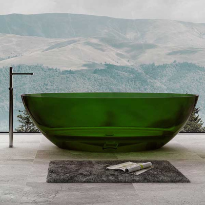 Ванна из полиэфирной смолы Abber Kristall AT9702Emerald