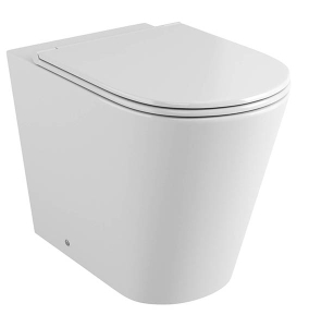 Приставной унитаз Grossman GR-PR4450S безободковый с крышкой Slim