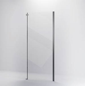 Боковая стенка Veconi KP-06GR 80 прозрачная